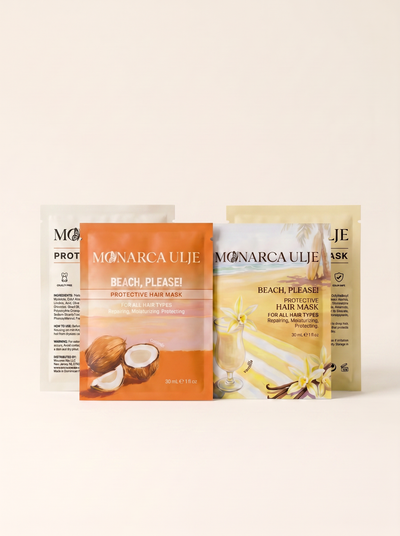 Beach Protective Hair Mask - Pack x4